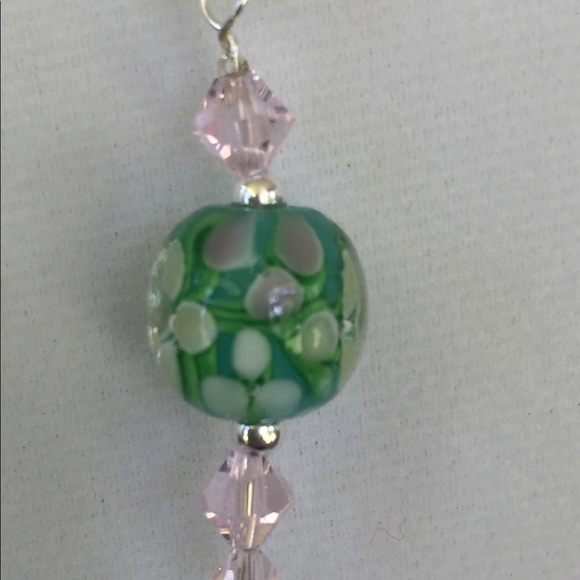 “Sterling-My Tiny Garden” #2 Necklace - Picture 3 of 3
